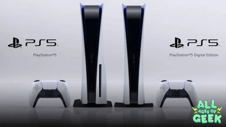 PS5 All Ages of geek