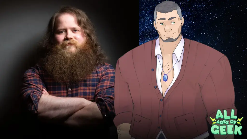All Ages of Geek Oliver Smith Voices Bevvy Hills in I Married a Monster on a Hill