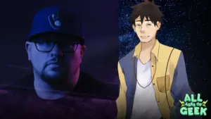 All Ages of Geek Troy Kramm Voices Drake in I Married a Monster on a Hill