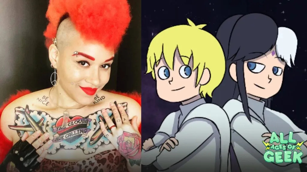 All Ages of Geek Antonia Marquee Creator of the Galaxy Boy Delivery Theme Song