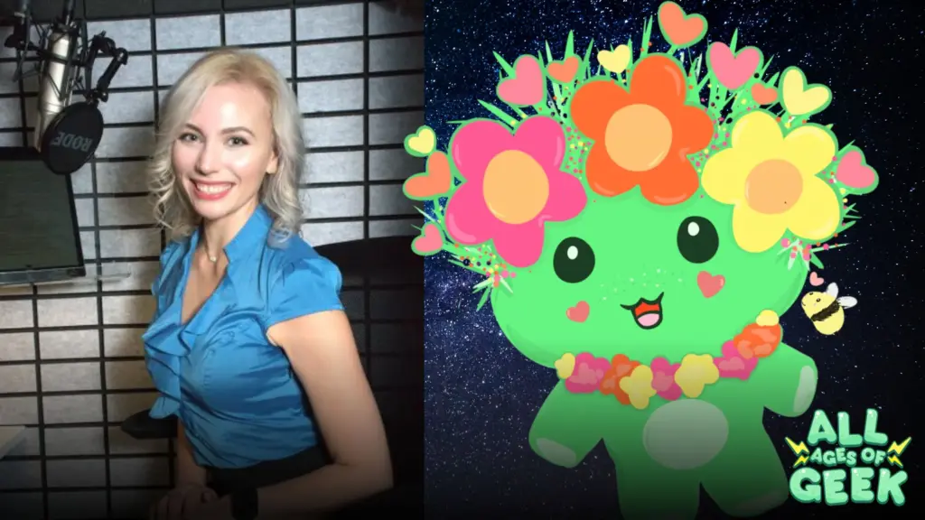 All Ages of Geek Flower Chan in I Married a Monster on a Hill