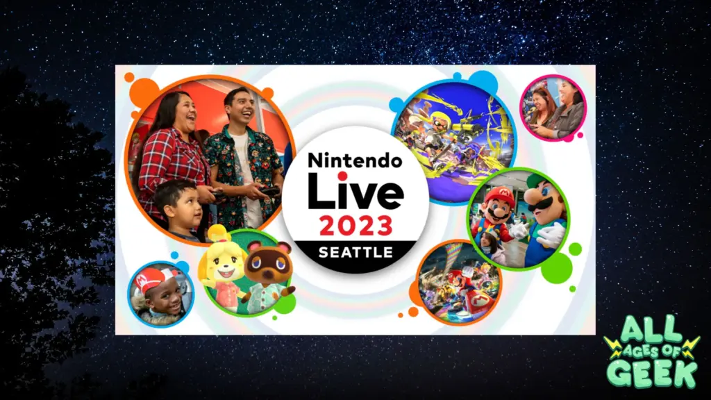All Ages of Geek Nintendo Live