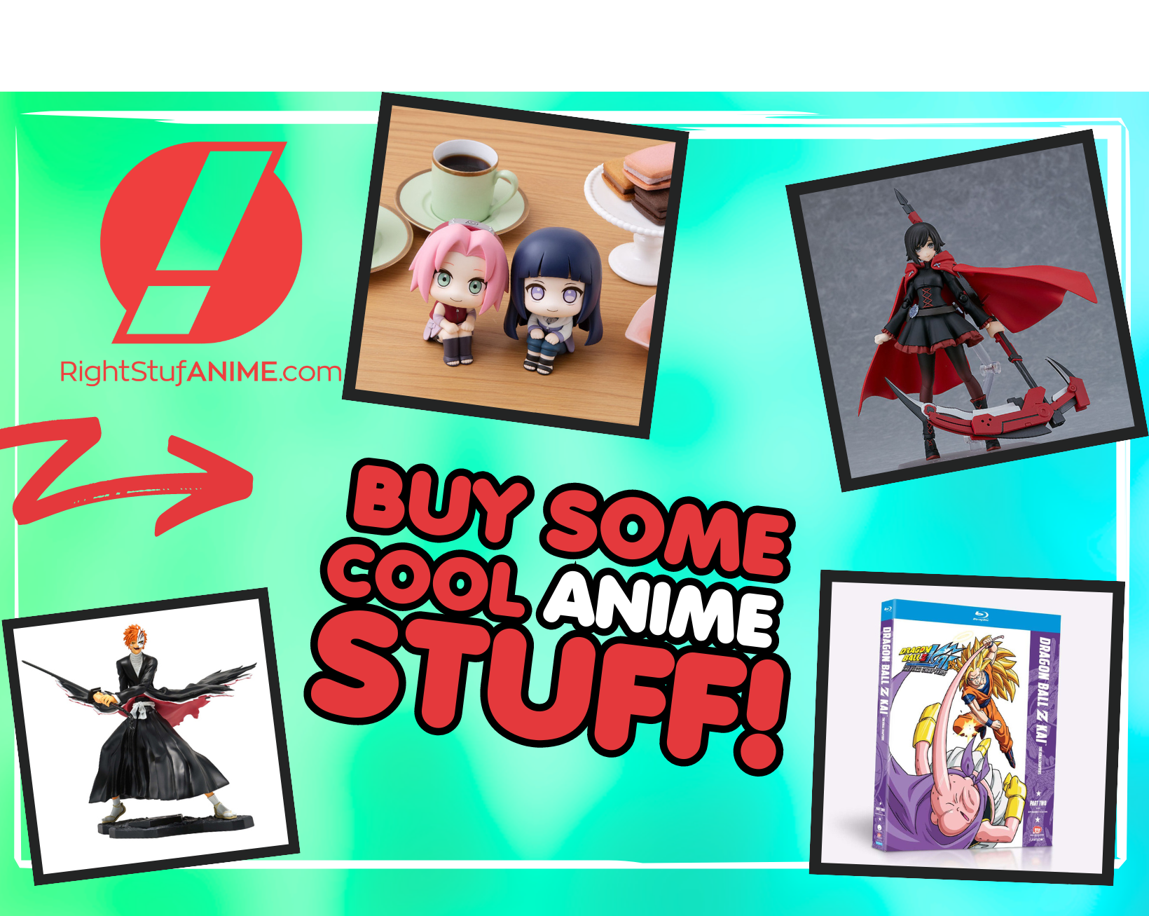 All Ages of Geek and Right Anime Square Ad