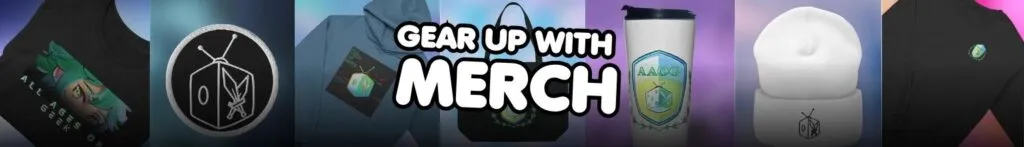 All Ages of Geek Merch on Fourthwall