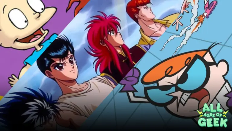 All Ages of Geek 90s anime and cartoon