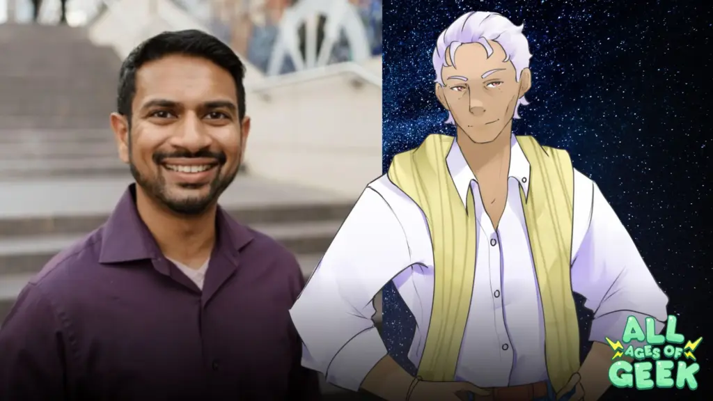 All Ages of Geek Kiran Kumar Voices Reginald in I Married a Monster on a Hill