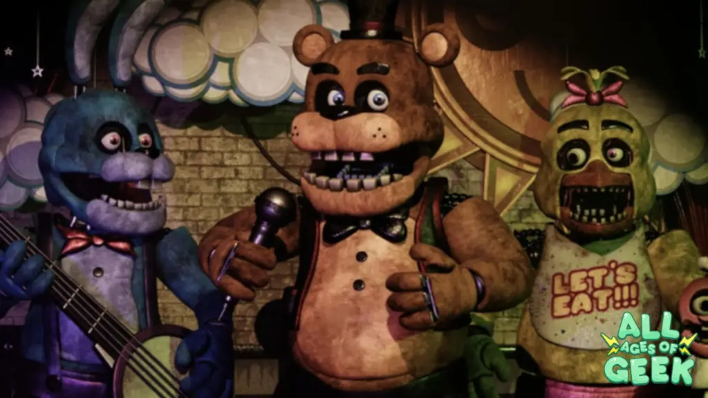 Five Nights at Freddys All Ages of Geek