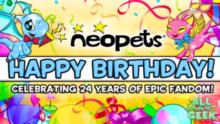 Happy Birthday Neopets Celebrating 24 Years of Epic All Ages of Geek