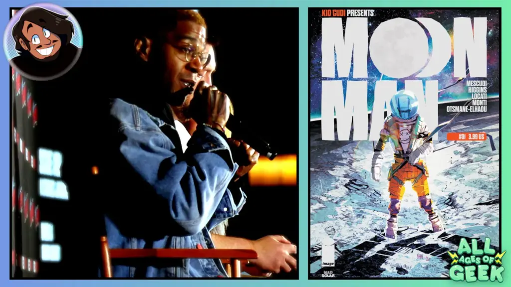 Kid Cudi Mad Solar Are Ready for Launch with Moon Man Comic Book All Ages of Geek