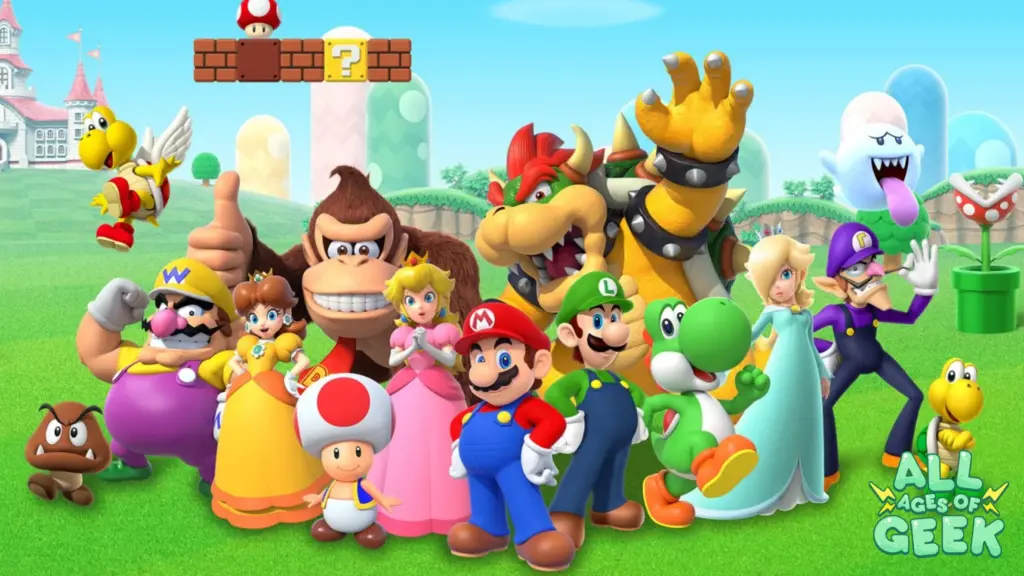 Nintendo All Ages of Geek