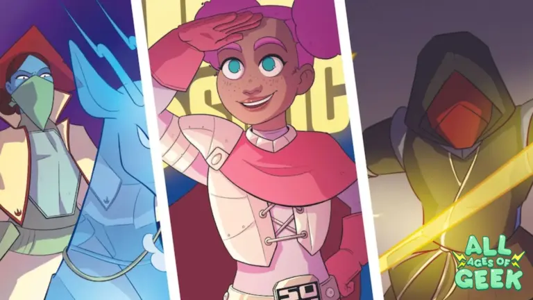All Ages of Geek Kickstarters comic