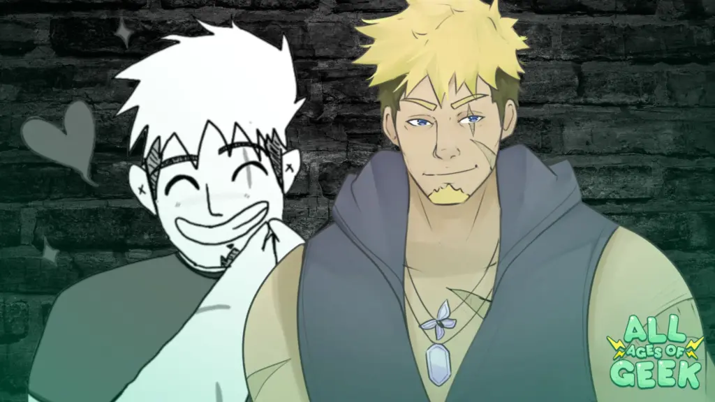 I Married a Monster on a Hill Meet John Character Intro Comic Dub