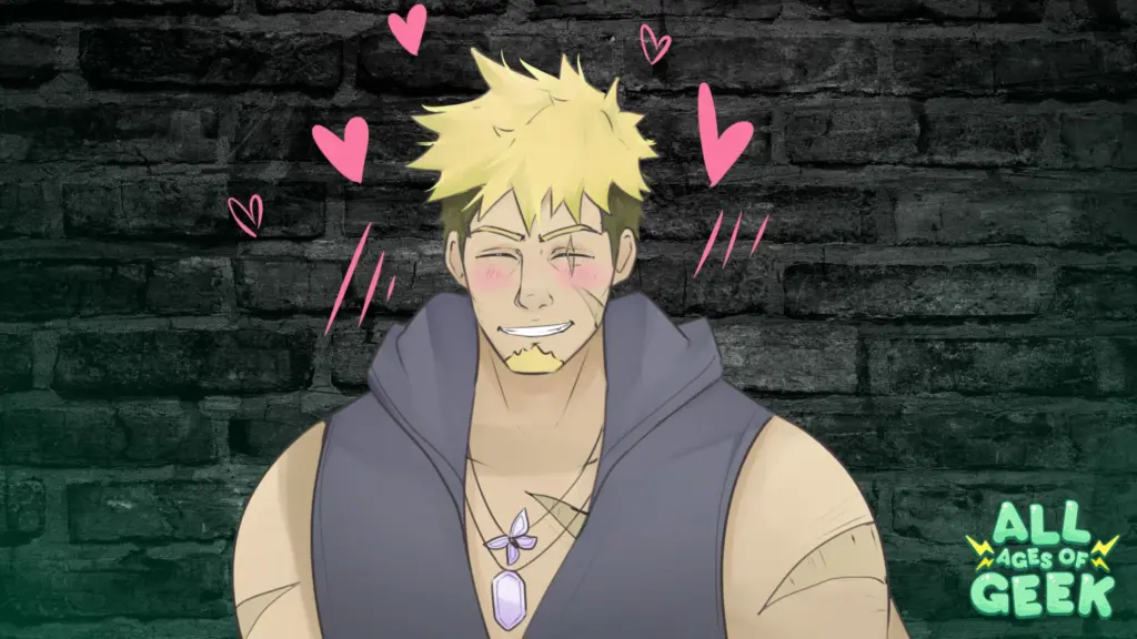I Married a Monster on a Hill Meet John Character Intro Visual Novel Dub All Ages of Geek