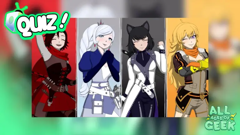 RWBY QUIZ All Ages Of Geek