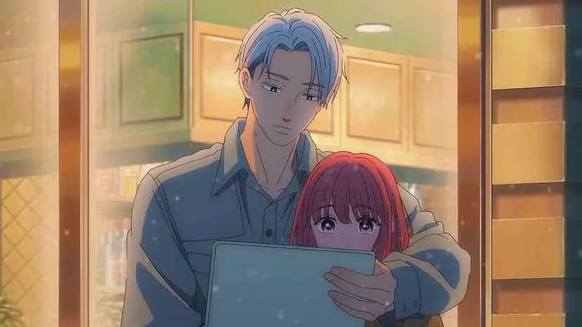 Yubisaki to Renren anime screenshot