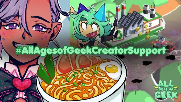 Allagesofgeekcreatorsupport All Ages Of Geek