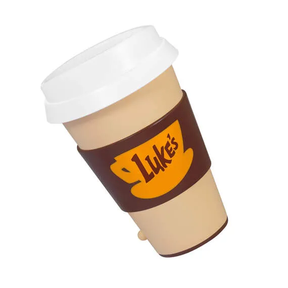 Luke's Diner Travel Mug Ornament close up