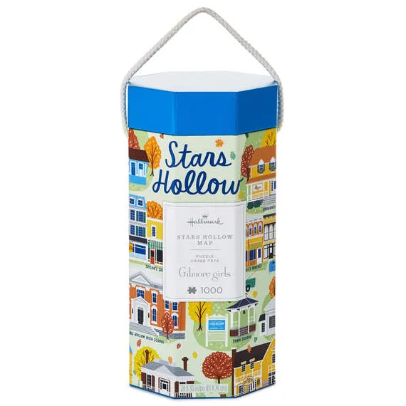 Puzzle Your Way Through Gilmore Girls with the 1,000-piece puzzle of Stars Hollow box set