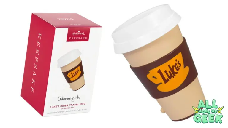 Hallmark Meets Gilmore Girls Lukes Diner Travel Mug Ornament