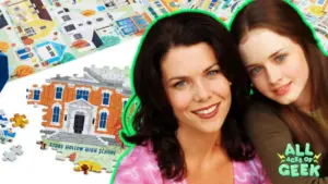 Puzzle of Stars Hollow with 1000 Piece Gilmore Girls Style All Ages of Geek