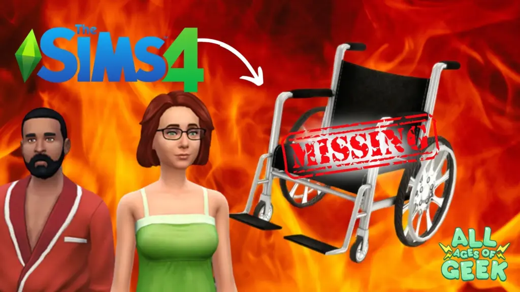 Sims4 Wheelchair All Ages Of Geek