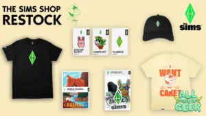 Sims Merch All Ages Of Geek