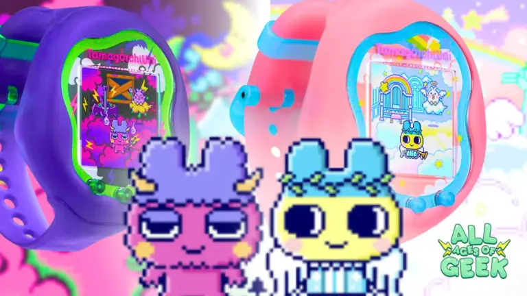 Tamagotchi Uni Angel Monster All Ages Of Geek