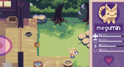 Kattespill gameplay gif