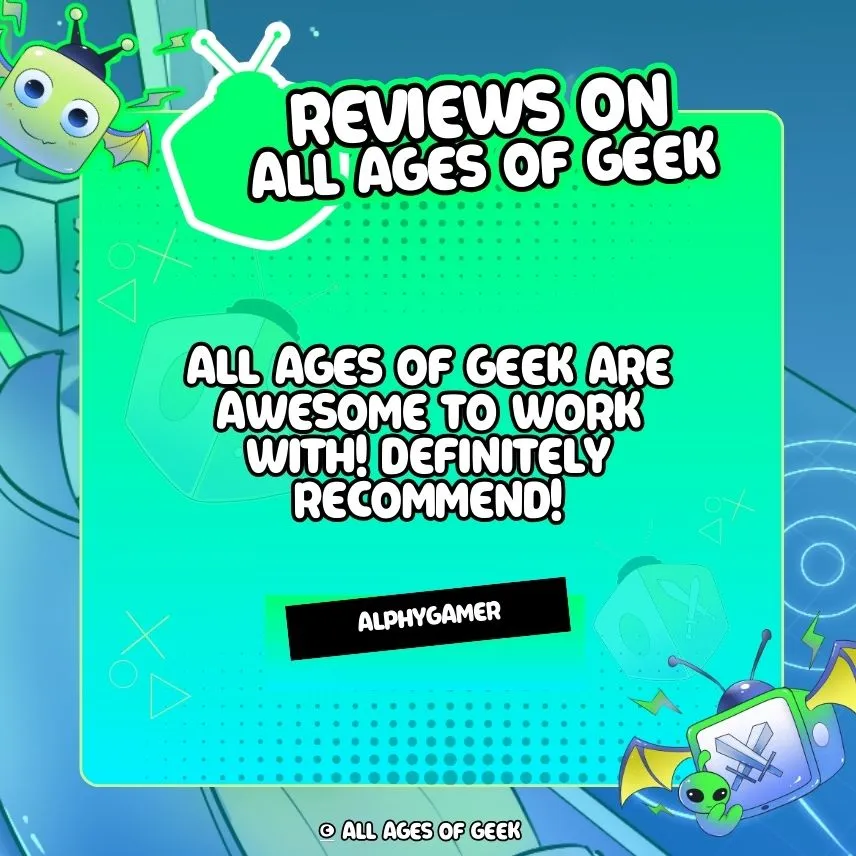All Ages of Geek testimonial as an example of what it's like to work with us for indie game marketing.