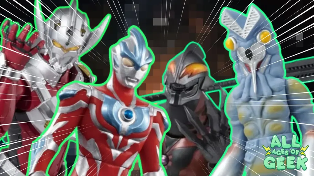 Ultraman Collectibles from Tamashii Nations and Bandai All Ages of Geek