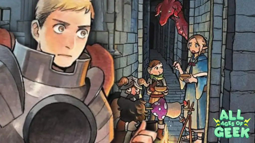 Delicious in dungeon manga and ttrpg elements all ages of geek