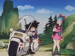 Goku and Bulma from Dragon Ball sporting their windbreakers, a practical yet stylish choice for outdoor adventures.