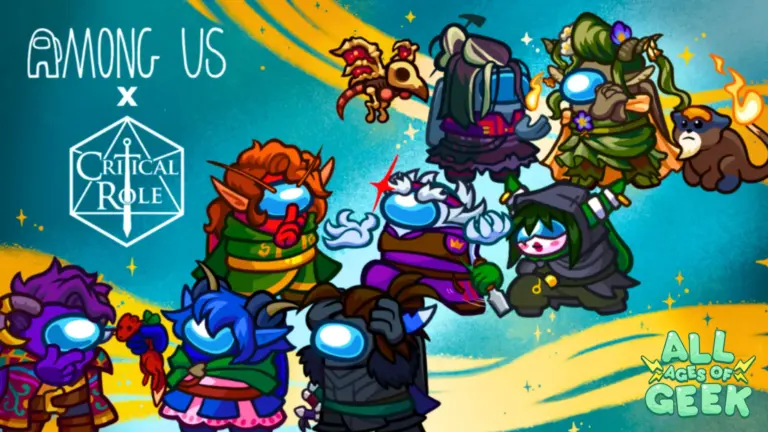 Critical Role x Among Us All Ages Of Geek