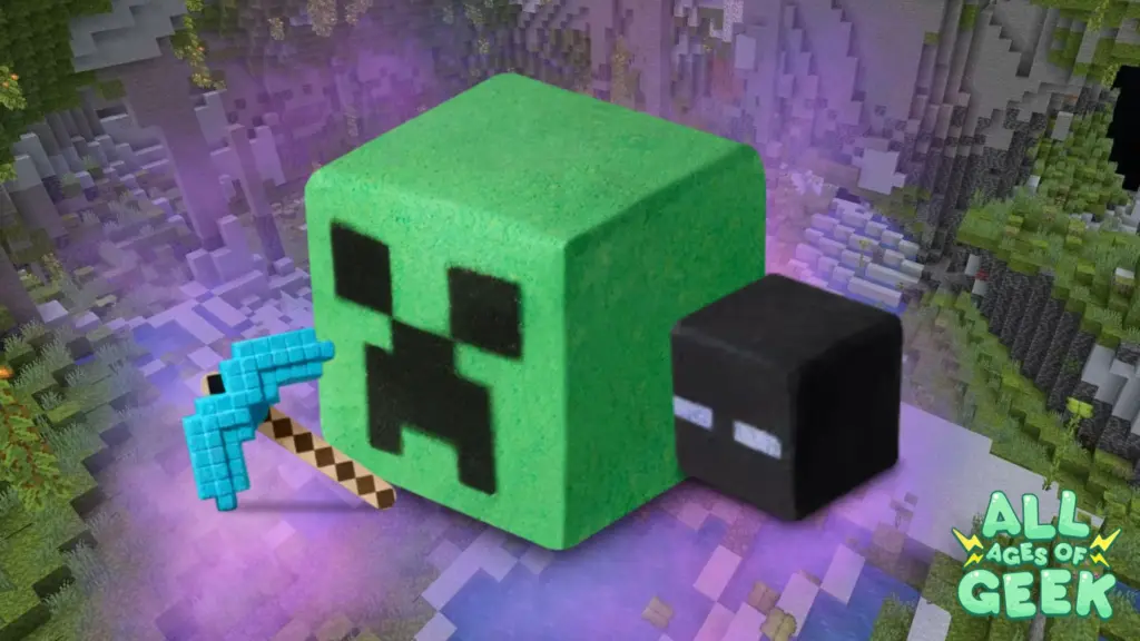 Minecraft x Lush All Ages Of Geek