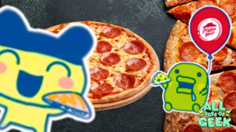Tamagotchi x Pizza Hut All Ages Of Geek