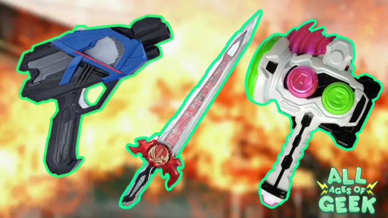 Kamen rider gadgets all ages of geek