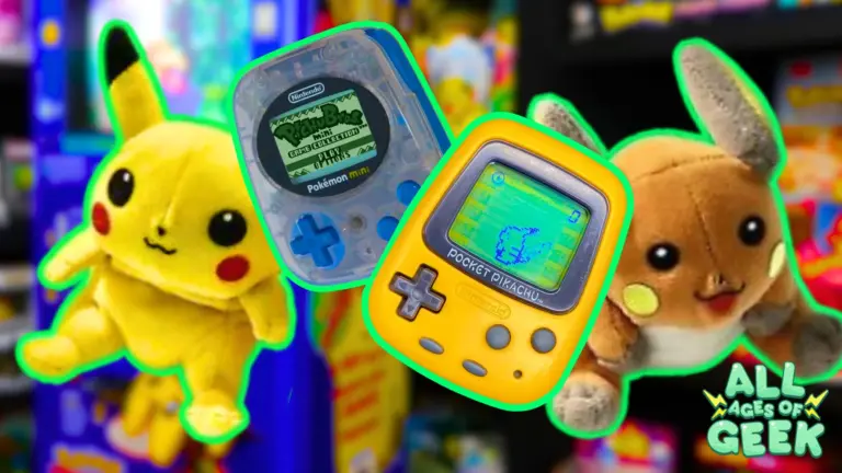 Nostalgic pokemon 90s toys all ages of geek
