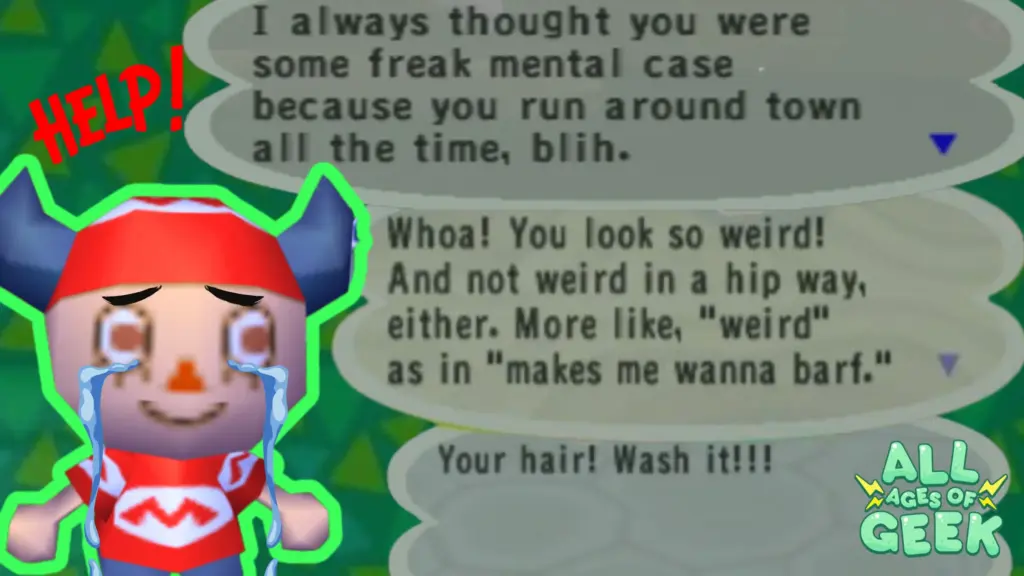 ANIMAL CROSSING MEAN GAMECUBE All Ages Of Geek