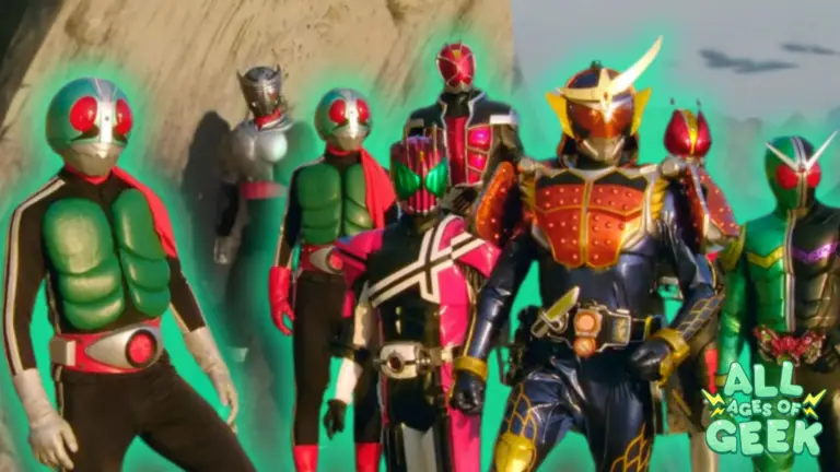 Kamen rider suits all ages of geek