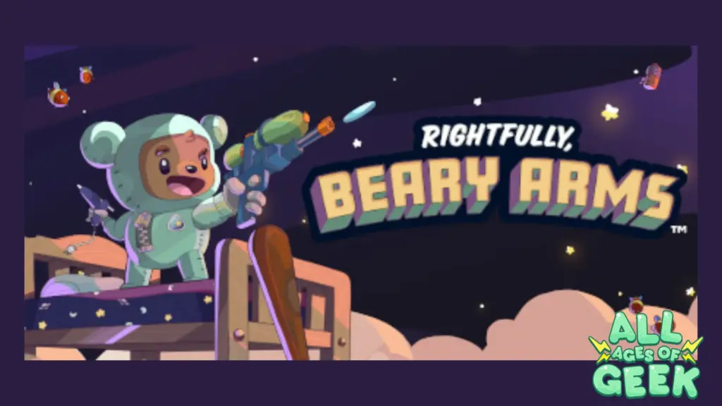 Rightfully Beary Arms All Ages Of Geek