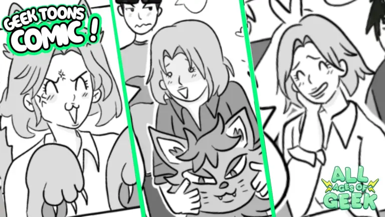 Scarlett i married a monster on a hill comic intro all ages of geek