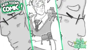 Conrad i married a monster on a hill comic intro