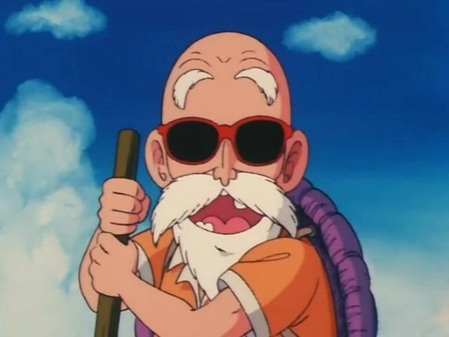 Master Roshi, with his iconic sunglasses and mischievous grin, is ready to bring his unique brand of wisdom and humor to the Dragon Ball journey!