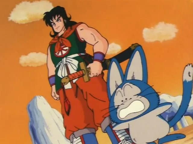 Yamcha’s confident stance and Puar’s comedic reaction bring action and laughs to Dragon Ball Episode 5. Catch the reaction on All Ages of Geek!