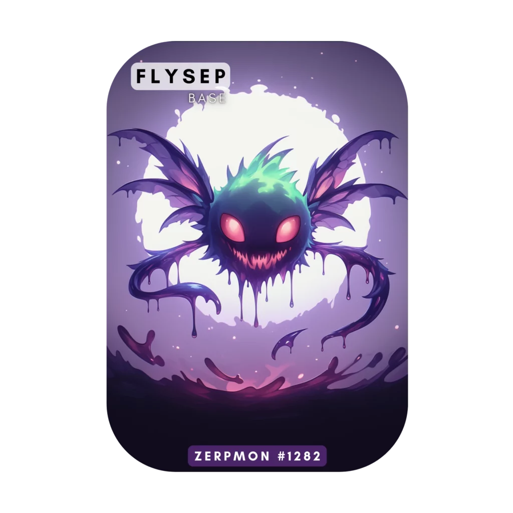 Flysep Zerpmon card.