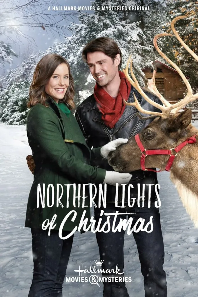 Northern Lights of Christmas Hallmark Movie Poster.