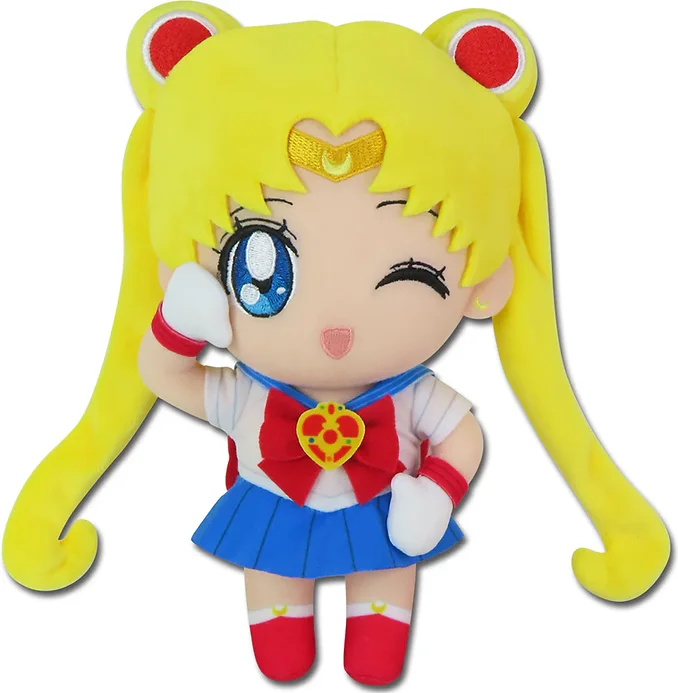A Sailor Moon Plushie Doll from Akiba House in New Jersey.