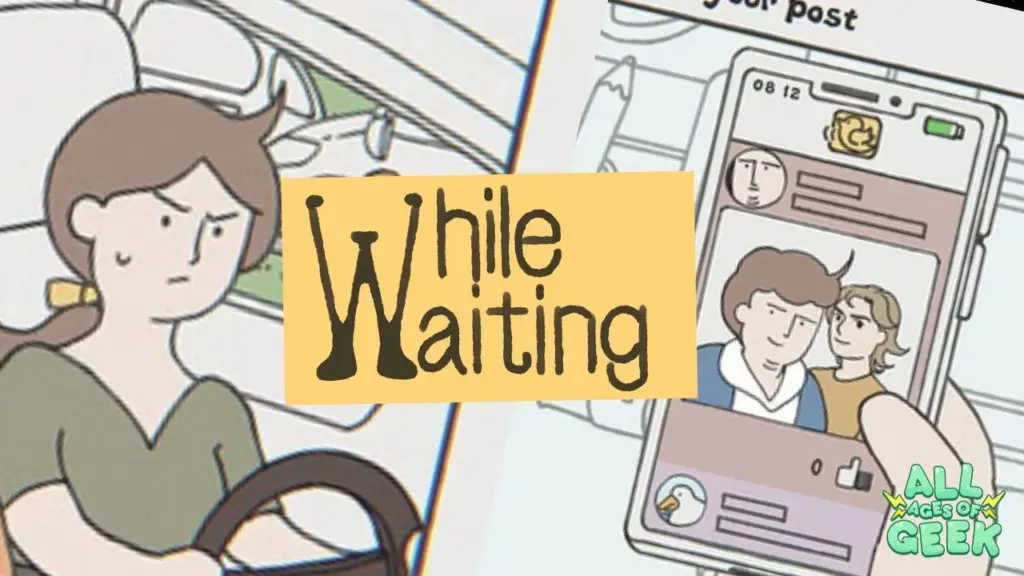WHILE WAITING