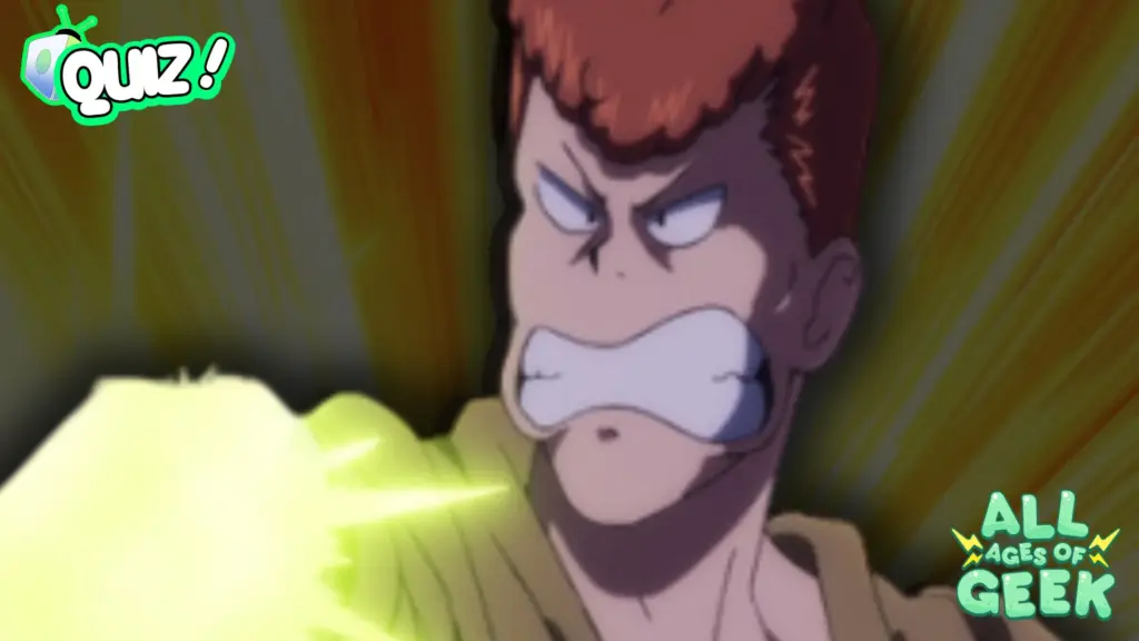 Yu yu hakusho spirit fighter quiz all ages of geek