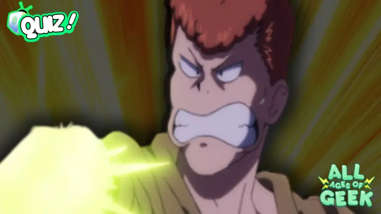 Yu yu hakusho spirit fighter quiz all ages of geek